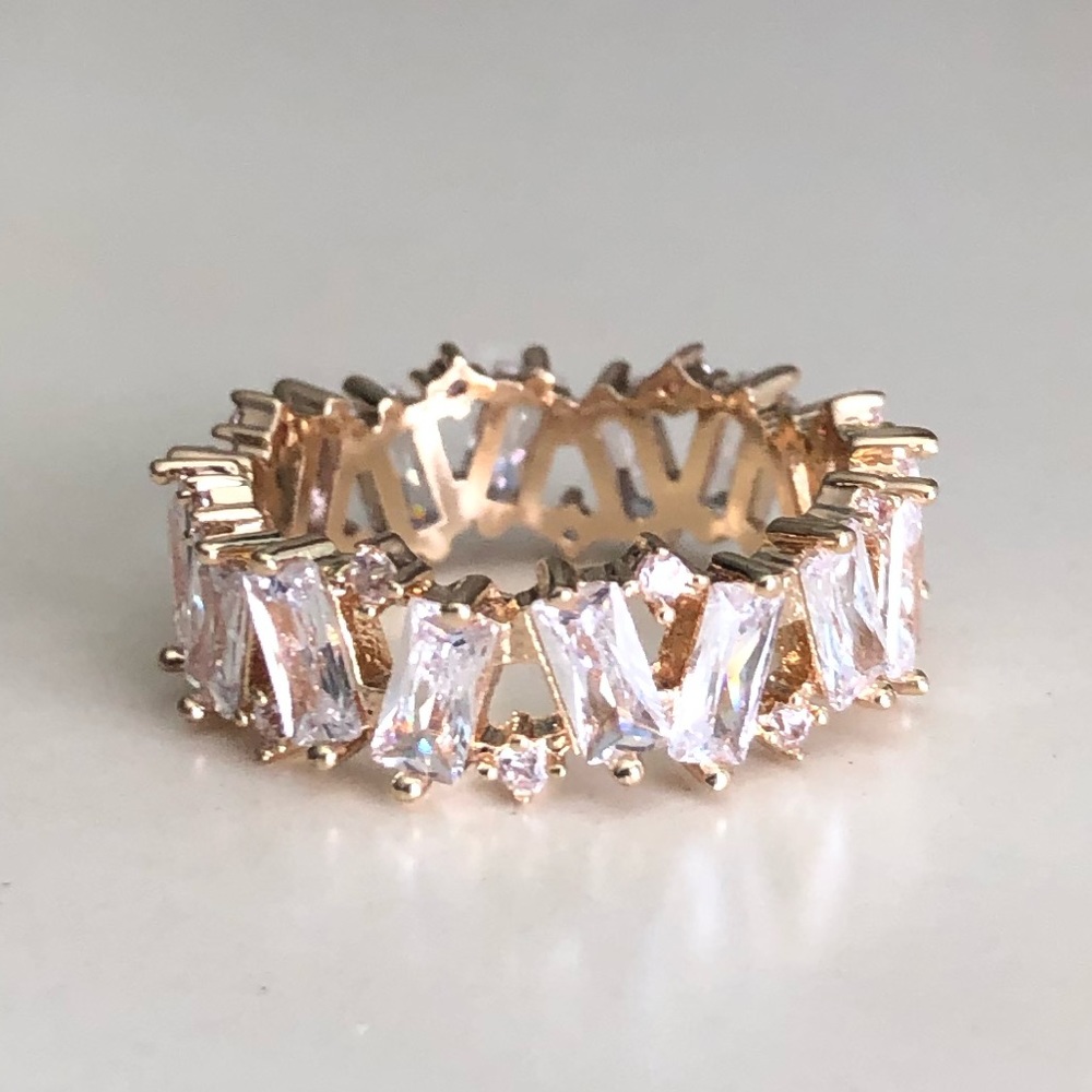 Bagette Band Ring from Loft